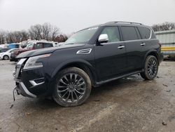 Salvage cars for sale at Rogersville, MO auction: 2023 Nissan Armada Platinum