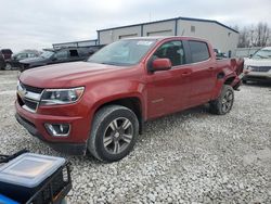 Chevrolet salvage cars for sale: 2015 Chevrolet Colorado LT