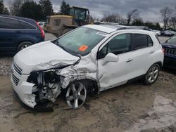 Chevrolet Trax Vehiculos salvage en venta: 2016 Chevrolet Trax LTZ