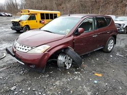 Nissan Murano salvage cars for sale: 2007 Nissan Murano SL