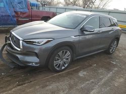 Salvage cars for sale from Copart Wichita, KS: 2021 Infiniti QX50 Essential