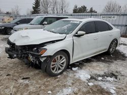 Salvage cars for sale from Copart Bowmanville, ON: 2021 Volkswagen Passat Highline