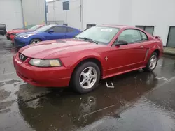 Salvage cars for sale at Vallejo, CA auction: 2002 Ford Mustang