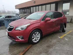 Salvage cars for sale at Fort Wayne, IN auction: 2019 Buick Envision Preferred