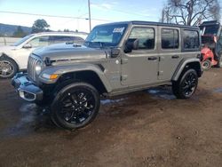 Salvage cars for sale from Copart San Martin, CA: 2023 Jeep Wrangler Sahara 4XE