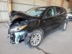 Chevrolet Equinox LT salvage cars for sale: 2021 Chevrolet Equinox LT