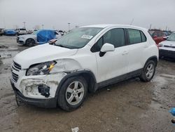 Chevrolet salvage cars for sale: 2016 Chevrolet Trax LS