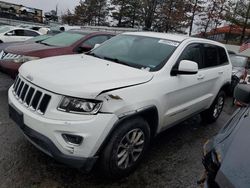 Salvage cars for sale at New Britain, CT auction: 2014 Jeep Grand Cherokee Laredo