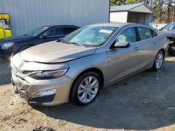 Chevrolet salvage cars for sale: 2022 Chevrolet Malibu LT