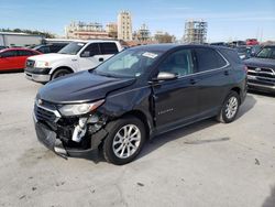 Salvage cars for sale from Copart New Orleans, LA: 2018 Chevrolet Equinox LT