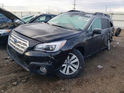 Salvage cars for sale from Copart Elgin, IL: 2017 Subaru Outback 2.5I Premium