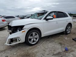 Carros salvage para piezas a la venta en subasta: 2018 Audi Q5 Premium Plus