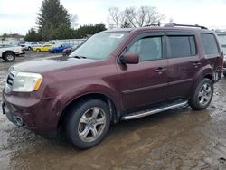 Salvage cars for sale from Copart Finksburg, MD: 2012 Honda Pilot EXL