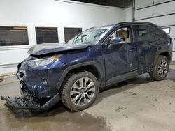 Salvage cars for sale at Ham Lake, MN auction: 2019 Toyota Rav4 XLE Premium