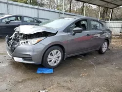 Salvage cars for sale at Austell, GA auction: 2021 Nissan Versa S