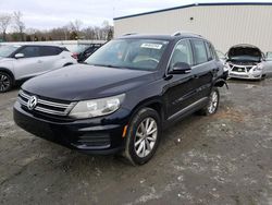 Volkswagen salvage cars for sale: 2017 Volkswagen Tiguan Wolfsburg