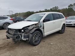 Salvage cars for sale at Greenwell Springs, LA auction: 2018 Dodge Journey SE