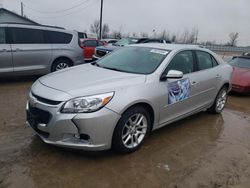 Chevrolet Malibu 1LT salvage cars for sale: 2015 Chevrolet Malibu 1LT