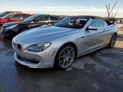 BMW 6 Series salvage cars for sale: 2012 BMW 650 I