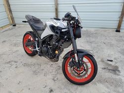 Salvage motorcycles for sale at Newton, AL auction: 2020 Yamaha MT-03