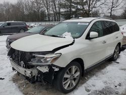 Salvage cars for sale from Copart North Billerica, MA: 2016 Nissan Pathfinder S