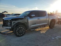 Salvage cars for sale from Copart Houston, TX: 2023 Toyota Tundra Crewmax Limited