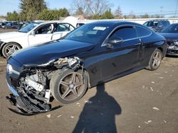 Mercedes-Benz salvage cars for sale: 2017 Mercedes-Benz C 300 4matic