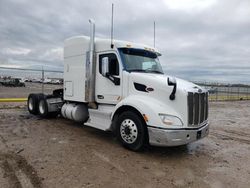 Salvage trucks for sale at Houston, TX auction: 2016 Peterbilt 579