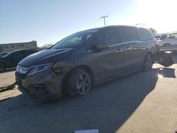 Salvage cars for sale from Copart Wilmer, TX: 2019 Honda Odyssey EXL