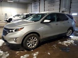 Salvage cars for sale at Franklin, WI auction: 2020 Chevrolet Equinox LT