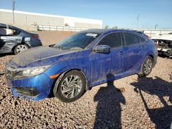 Honda salvage cars for sale: 2018 Honda Civic EX