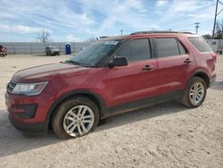 Salvage cars for sale from Copart Oklahoma City, OK: 2017 Ford Explorer