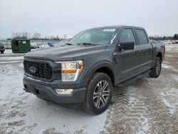 Salvage cars for sale from Copart Central Square, NY: 2021 Ford F150 Supercrew