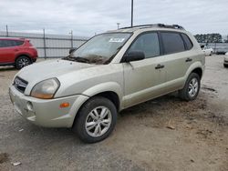 Salvage cars for sale at Lumberton, NC auction: 2009 Hyundai Tucson GLS