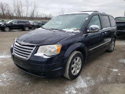 Salvage cars for sale from Copart Leroy, NY: 2010 Chrysler Town & Country Touring Plus