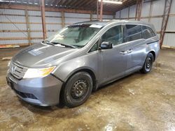 Salvage cars for sale from Copart Ontario Auction, ON: 2012 Honda Odyssey EXL