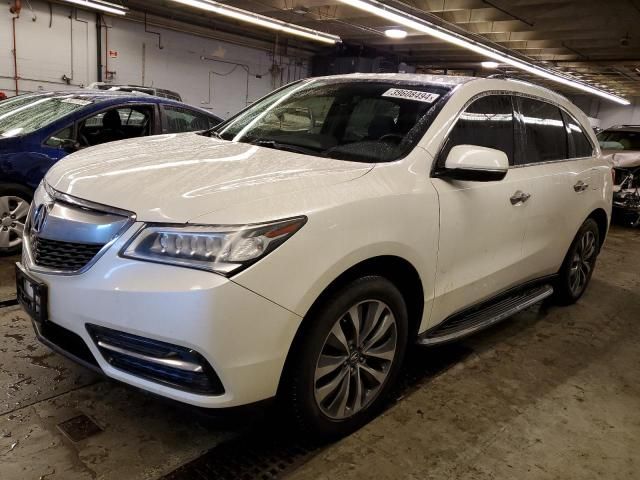 2016 Acura MDX Technology