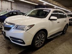 Acura salvage cars for sale: 2016 Acura MDX Technology