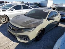 Salvage cars for sale at North Las Vegas, NV auction: 2019 Honda Civic SI