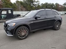 Salvage cars for sale at Brookhaven, NY auction: 2017 Mercedes-Benz GLC 43 4matic AMG