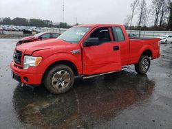 Salvage cars for sale from Copart Dunn, NC: 2013 Ford F150 Super Cab