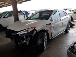 Salvage cars for sale at Houston, TX auction: 2020 Infiniti QX50 Pure