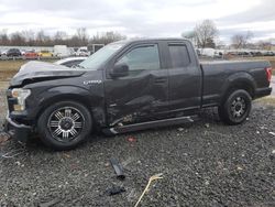 Salvage cars for sale from Copart Hillsborough, NJ: 2015 Ford F150 Super Cab