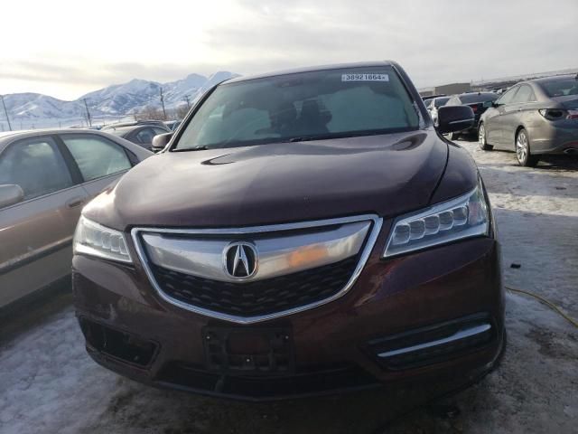 2015 Acura MDX Technology