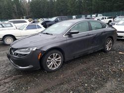 Salvage cars for sale from Copart Graham, WA: 2017 Chrysler 200 Limited