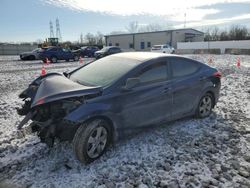 Salvage cars for sale at Barberton, OH auction: 2013 Hyundai Elantra GLS