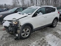 Salvage cars for sale from Copart Candia, NH: 2015 Toyota Rav4 XLE