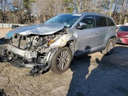 Salvage cars for sale at Austell, GA auction: 2019 Toyota Highlander SE