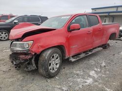 Salvage cars for sale from Copart Earlington, KY: 2015 Chevrolet Colorado LT