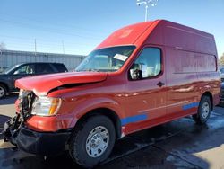 Salvage trucks for sale at Littleton, CO auction: 2016 Nissan NV 2500 S